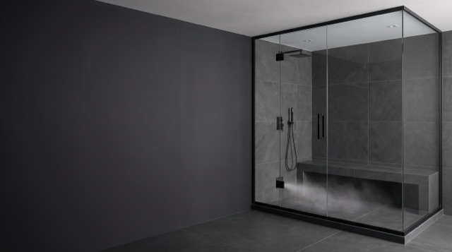 Steam room — homepage hero