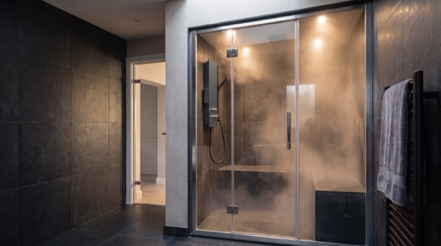 Steam room — homepage hero